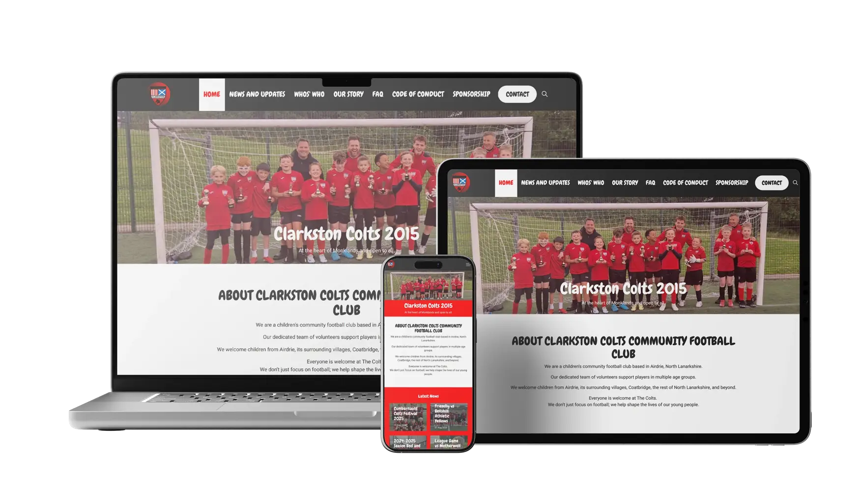 Clarkston Colts Device Preview